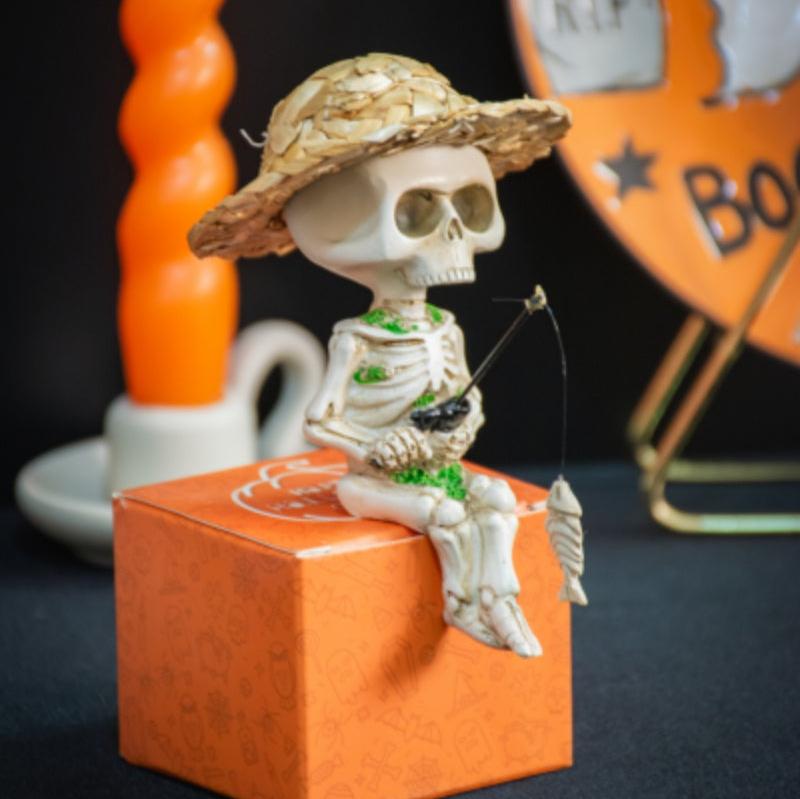 Adorable Halloween Skull Accessories - Fun Decorations for Spooky Parties and Home Decor!