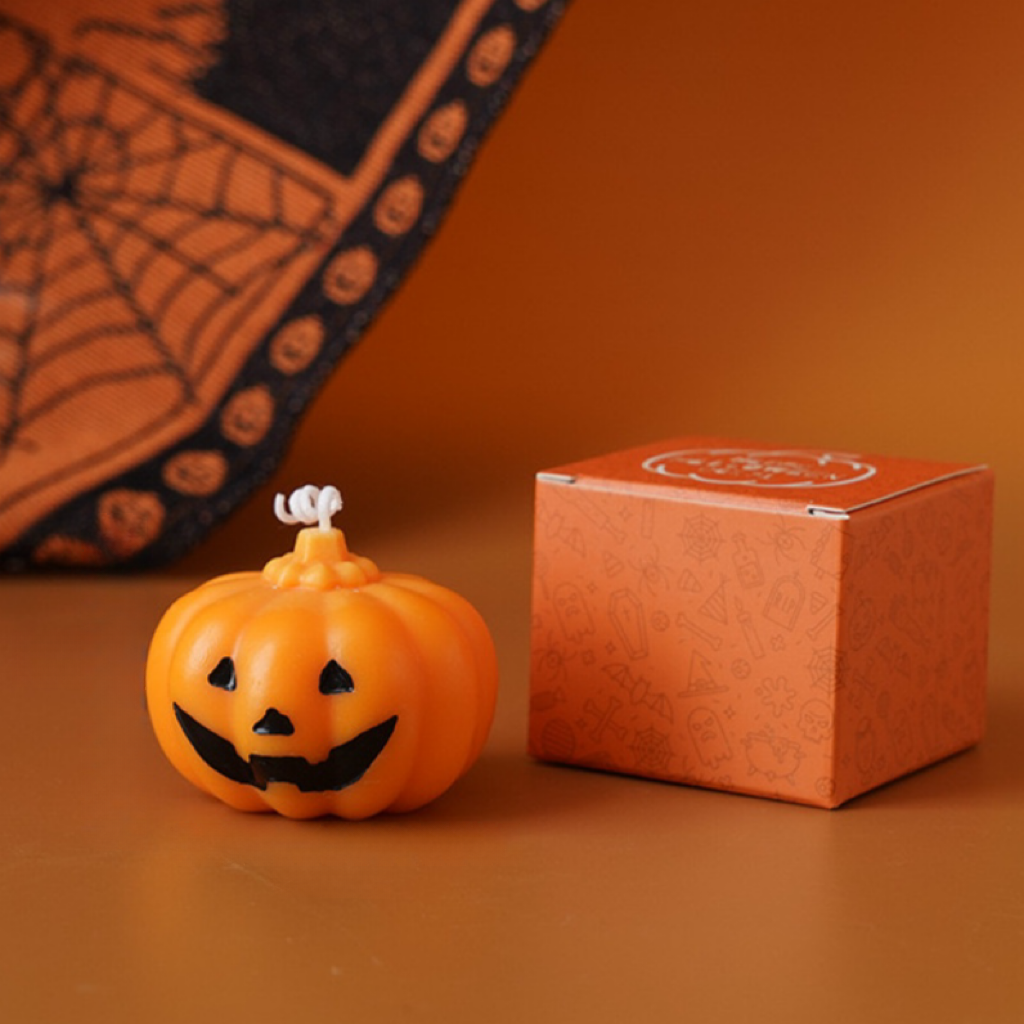 Spooktacular Halloween Pumpkin & Mummy Candles - Fun & Cute Home Décor for Halloween Parties and Festive Decorations