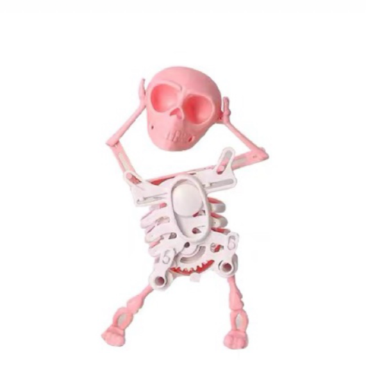 Dancing Skeleton Toy Stress Relief Relaxation Toys Anxiety Relief 3D Fun Toys Ornaments Dancing Toys