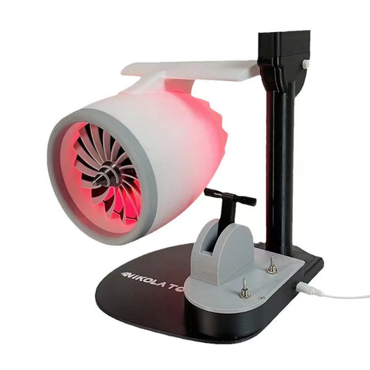 Creative Turbo Desktop Fan, Turbo Fan Engine Shape Creative Fan