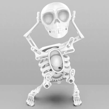 Dancing Skeleton Toy Stress Relief Relaxation Toys Anxiety Relief 3D Fun Toys Ornaments Dancing Toys